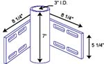 Inside Corner Pipe Holder