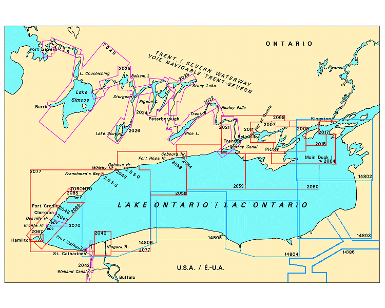 Lake Ontario Chart